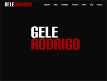 Tablet Screenshot of gelerodrigo.com